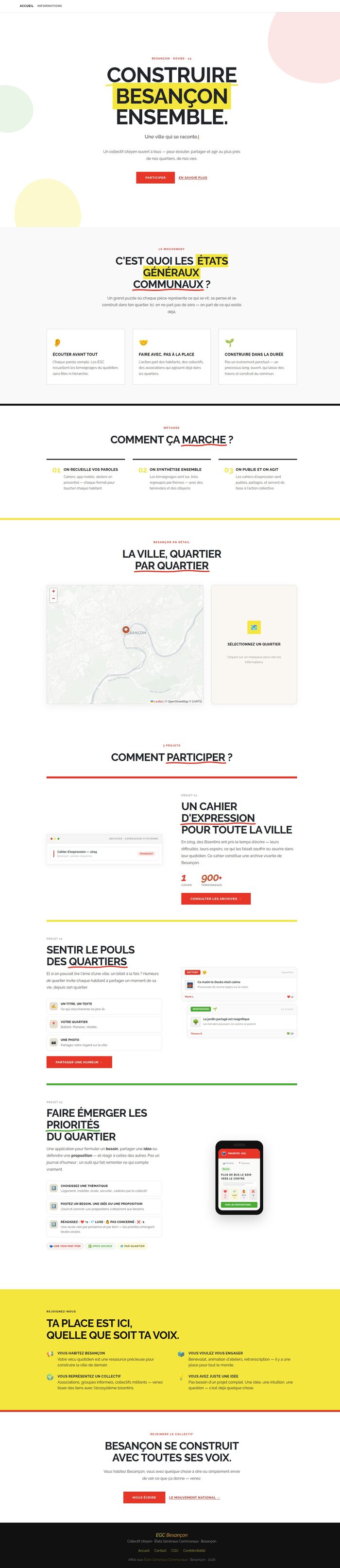États Généraux Communaux Besançon